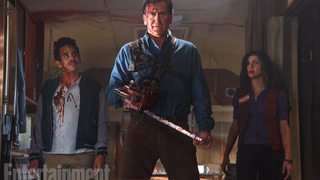 All right, you primitive screwheads, here’s Bruce Campbell in <i>Ash Vs. Evil Dead</i>
